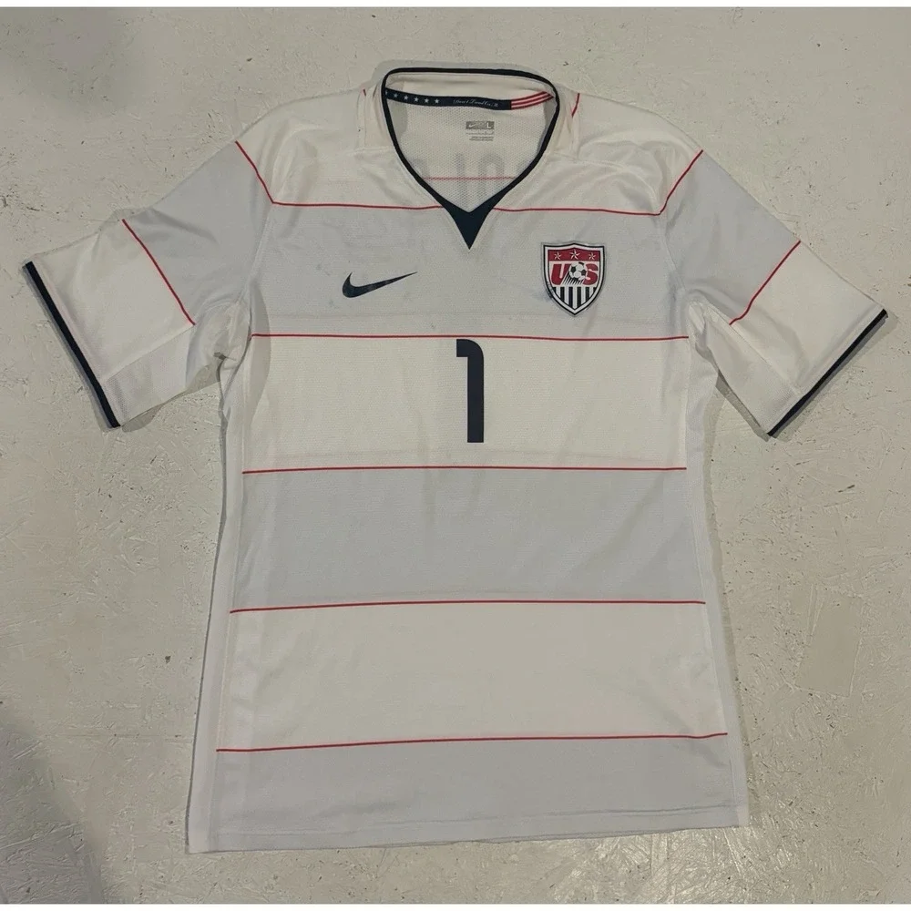 Nike Fit Dry US USA Soccer USWNT Hope Solo Jersey Don't Tread On Me Womens L